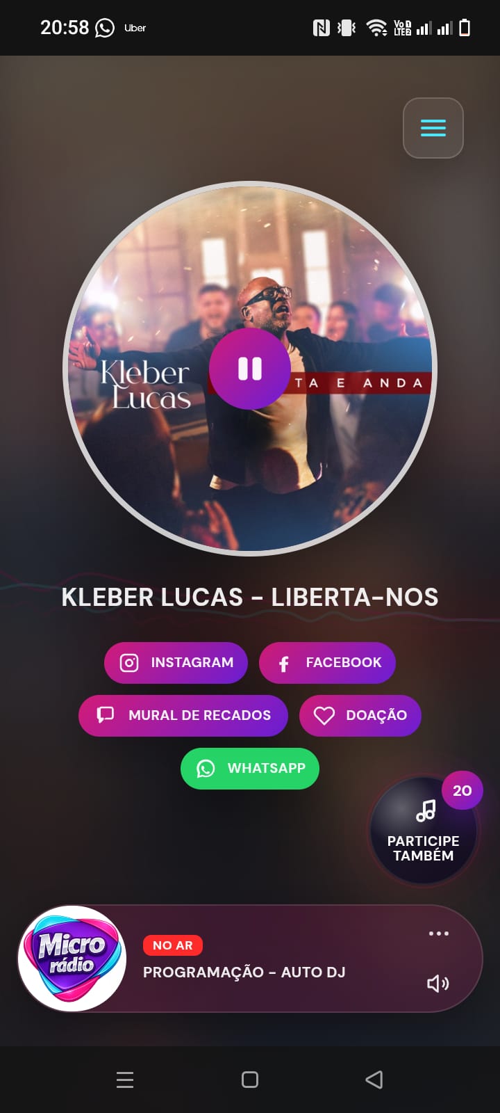 Sua rádio em destaque